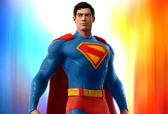 David Corenswet's Superman in Fortnite